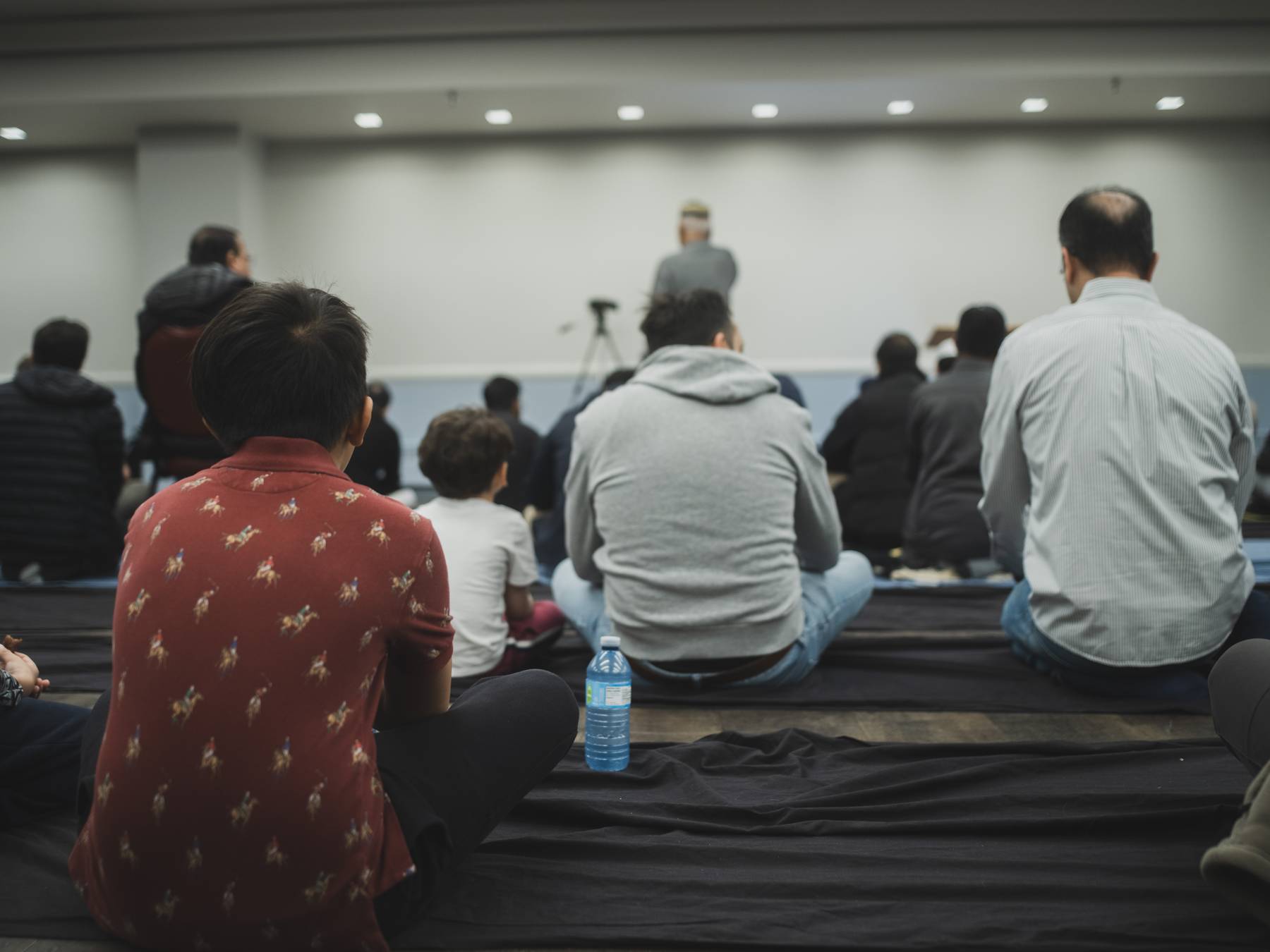 Rented hall for Friday prayer